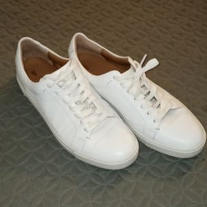 Frye White Leather Sneakers 11